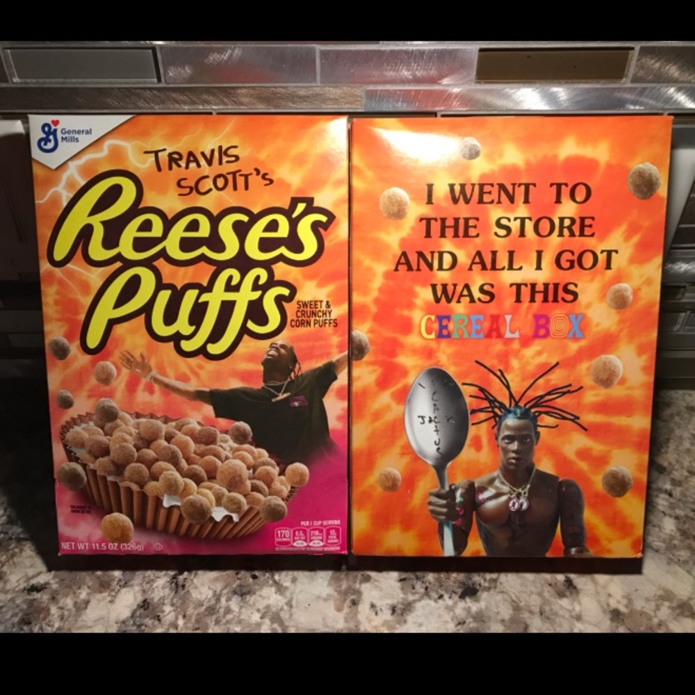 SUPER LIMITED EDITION Travis Scott Reese’s Puffs